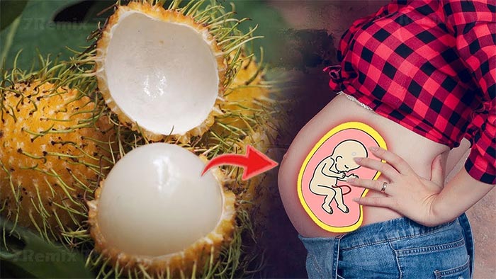 Bầu 3 tháng đầu ăn chôm chôm được không? 5 lưu ý