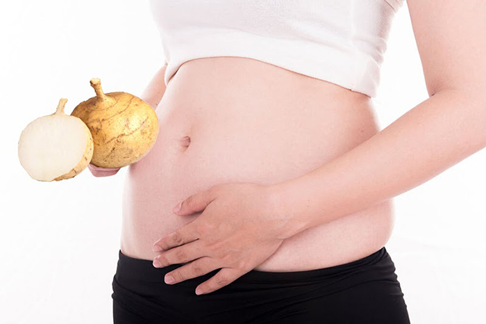 Ăn củ đậu thường xuyên giúp mẹ bầu giảm tình trạng táo bón, tiêu chảy