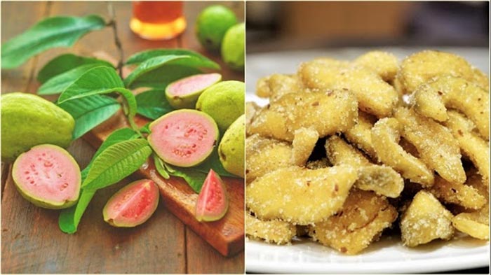 Mứt ổi có vị chua ngọt thích hợp cho các mẹ bầu bị nghén giai đoạn 3 tháng đầu tiên