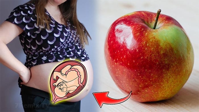 Bầu 3 tháng đầu ăn táo tốt cho cả mẹ và bé