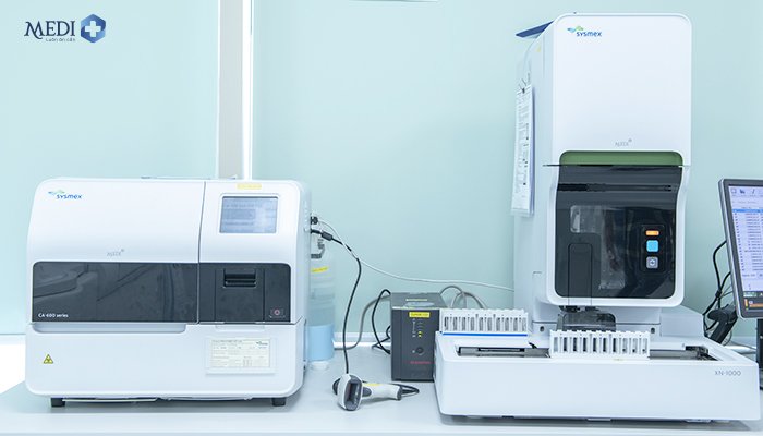 Tổ hợp y tế MEDIPLUS trang bị máy phân tích huyết học XN 1000 từ hãng Sysmex hàng đầu của Nhật Bản