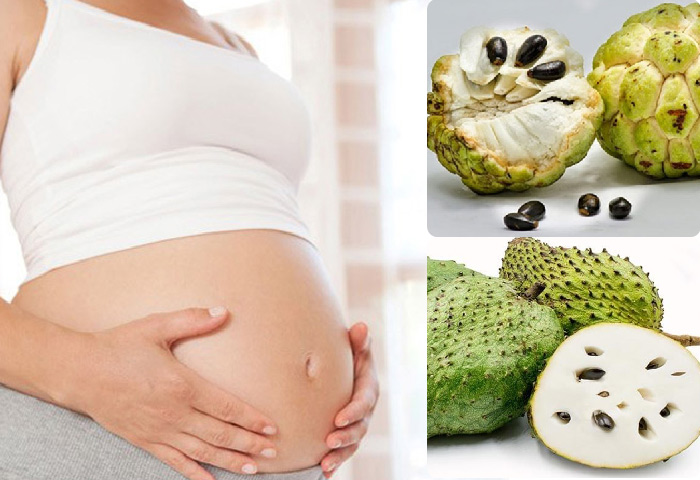 Sức khỏe của mẹ bầu trong 3 tháng đầu có thể được cải thiện bằng việc ăn mãng cầu.