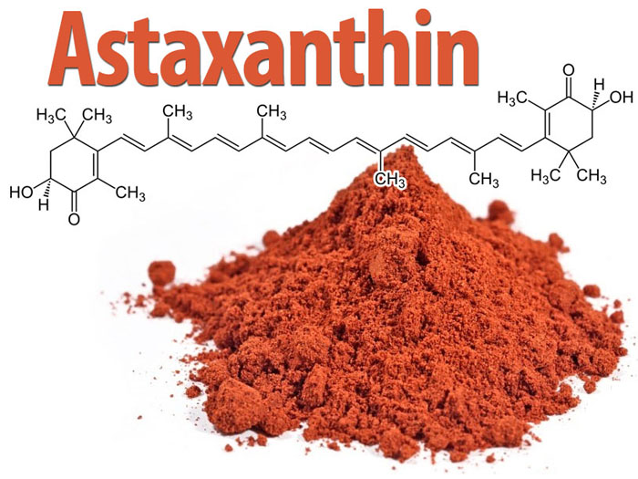 Astaxanthin trong tôm có tác dụng làm chậm hoạt động của các gốc tự do gây lão hóa da