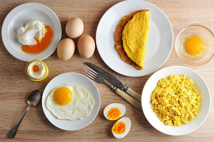 Ăn trứng gà giúp khôi phục niêm mạc vết loét