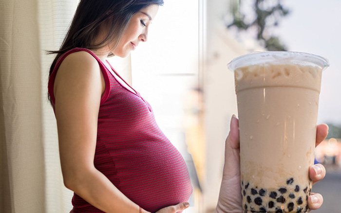 Mẹ bầu 3 tháng không nên uống trà sữa
