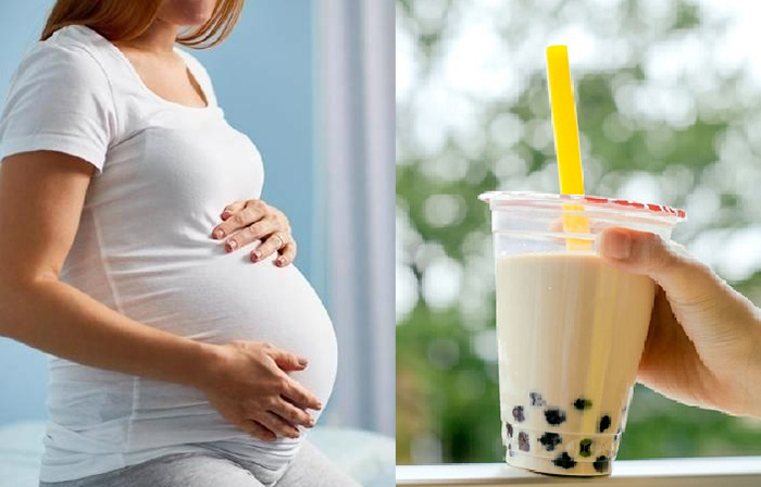 Mẹ bầu húp trà sữa rất có thể kéo theo nguy cơ tiềm ẩn rộng lớn phì