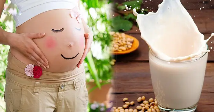 Uống sữa đậu nành giúp ngăn ngừa dị tật ống thần kinh cho thai nhi
