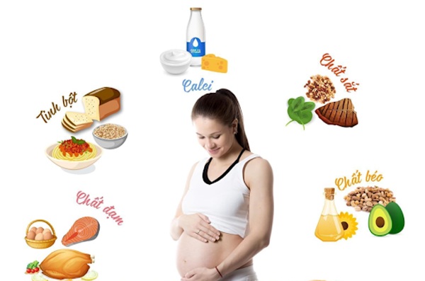 Mẹ bầu 3 tháng đầu cần ăn đầy đủ các nhóm chất