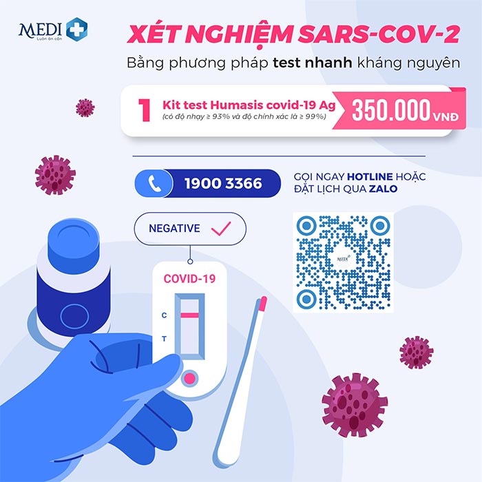 Dịch vụ test nhanh Covid-19 tại MEDIPLUS