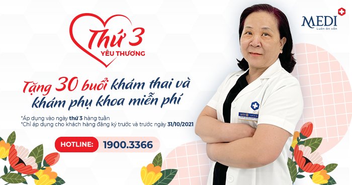 MEDIPLUS tặng 30 suất khám thai và khám phụ khoa miễn phí