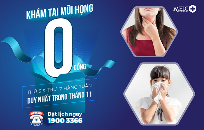 MEDIPLUS miễn phí khám Tai Mũi Họng cho toàn bộ người dân tại 5 phường của Quận Hoàng Mai