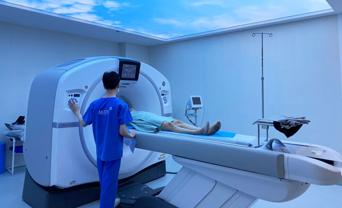 Toàn bộ thiết bị, máy móc tại MEDIPLUS được nhập khẩu đồng bộ từ nước ngoài