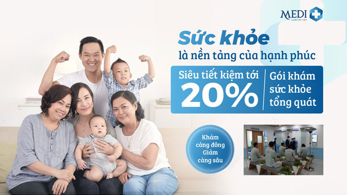Tận hưởng những trải nghiệm tuyệt vời nhất với chương trình ưu đãi gói khám tổng quát của MEDIPLUS
