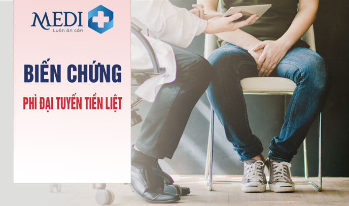 Biến chứng do phì đại tuyến tiền liệt gây suy thận nếu không được điều trị