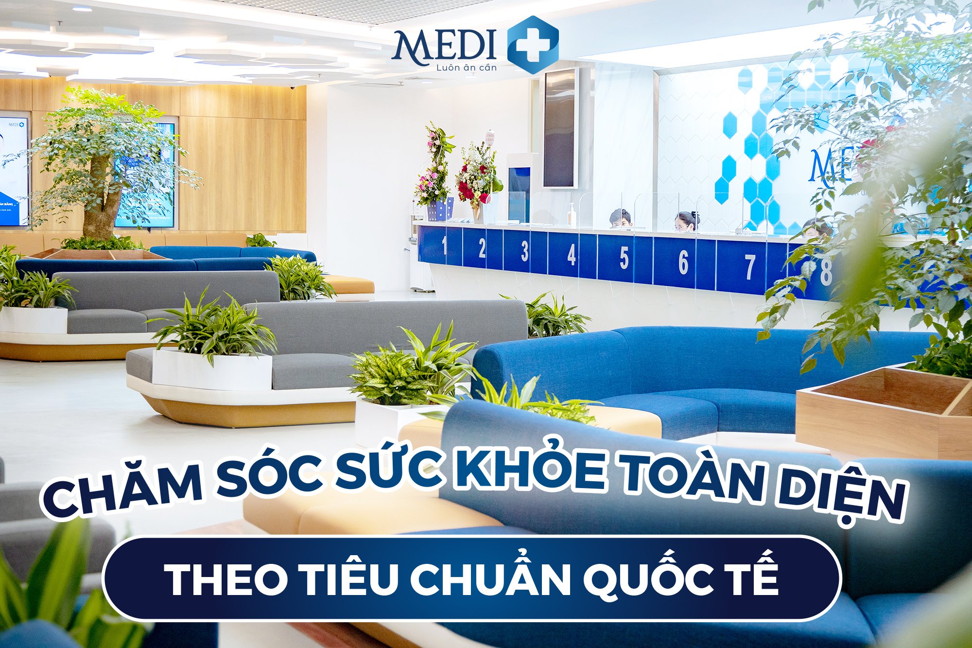 Cơ sở vật chất khang trang, hiện đại tại MEDIPLUS