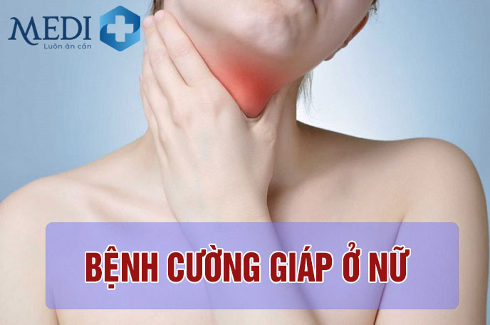 Mắc bệnh cường giáp cũng được xem là nguyên nhân khiến kinh nguyệt ra ít