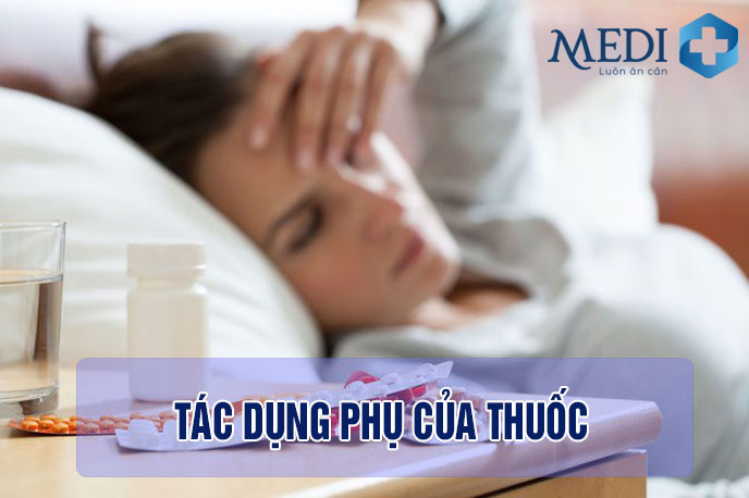 Trễ kinh nguyên nhân do tác dụng phụ của một số loại thuốc