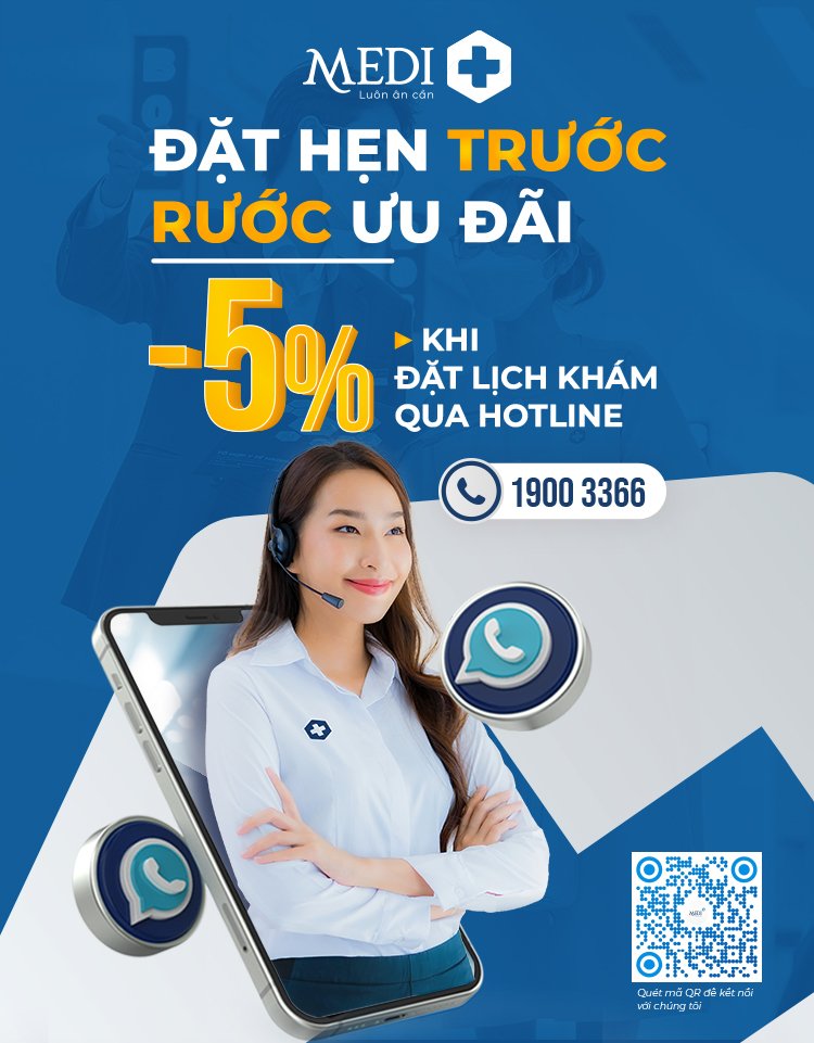 Giảm 5% khi đặt lịch trước