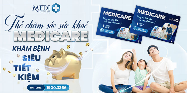Tặng ưu đãi lên tới 20% thẻ khám bệnh MEDICARE