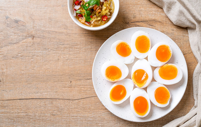 Ăn trứng lòng đào giúp cơ thể hấp thụ tốt nhất các chất dinh dưỡng