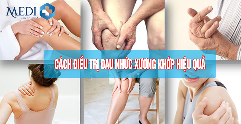 Cách điều trị đau nhức xương khớp hiệu quả tại nhà