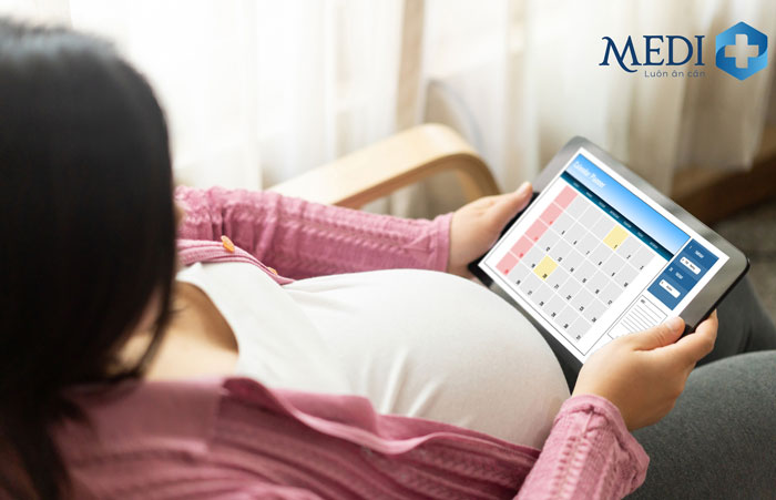 Mẹ bầu rất có thể dùng phần mềm tính ngày dự sinh nhằm tính tuổi hạc bầu IVF một cơ hội thời gian nhanh chóng