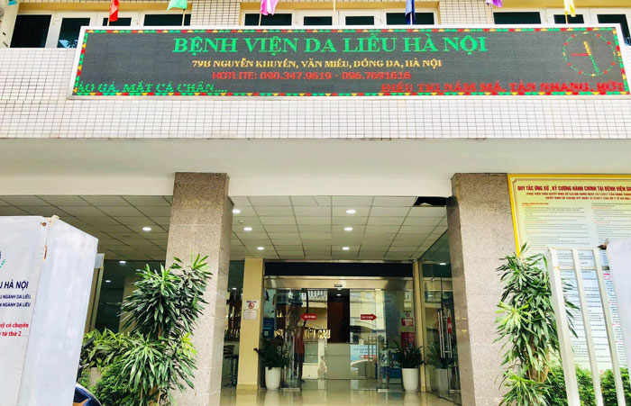 Bệnh viện da liễu Hà Nội được nhiều bệnh nhân lựa chọn điều trị lậu