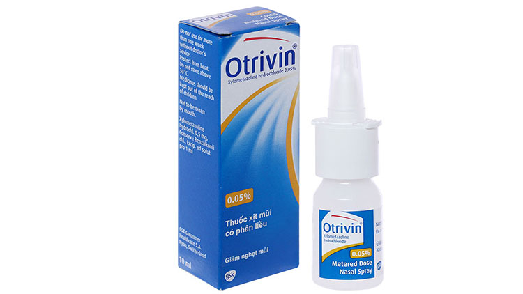 Thuốc xịt mũi Otrivin 0.05% Paed Metered-Dose