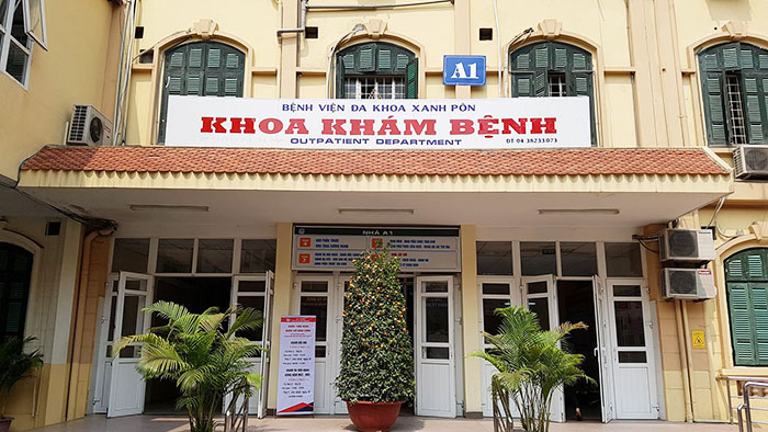 Khoa Tai mũi họng - Bệnh viện Xanh Pôn dù mới thành lập nhưng đã điều trị cả nội trú và ngoại trú