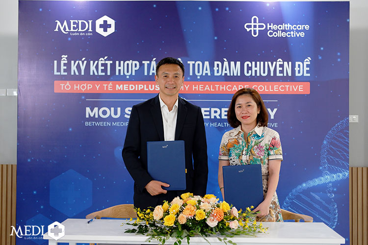 Lễ ký kết hợp tác giữa Tổ hợp Y tế MEDIPLUS và My Healthcare Collective - Mạng lưới kết nối hàng nghìn chuyên gia y tế hàng đầu tại Singapore.