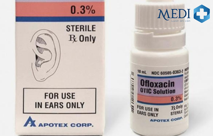 Thuốc nhỏ viêm tai giữa Ofloxacin Otic