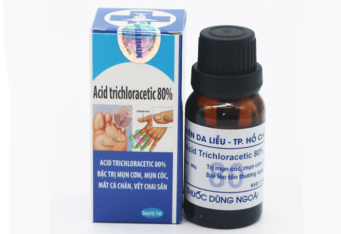 Thuốc acid tricloacetic bôi sùi mào gà an toàn có thể sử dụng được cho phụ nữ có thai.