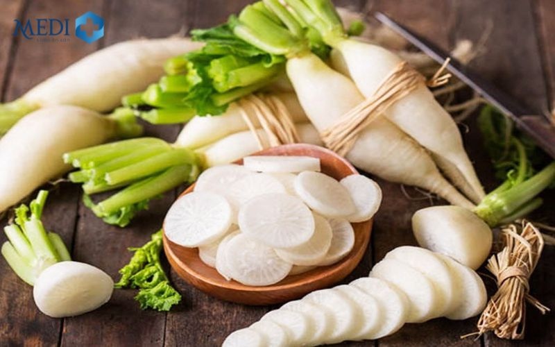 Củ cải trắng là loại thực phẩm chứa nhiều dinh dưỡng