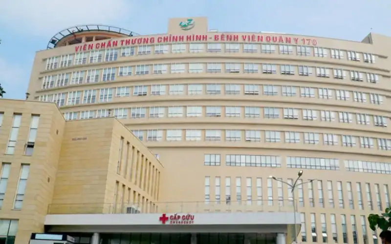 Viện chấn thương chỉnh - Bệnh viện Quân y 175 với môi trường khám bệnh thân thiện, hiện đại
