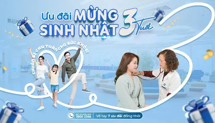 MEDIPLUS Tròn 3 Tuổi – Tri Ân Khách Hàng Vô Vàn Ưu Đãi Hấp Dẫn