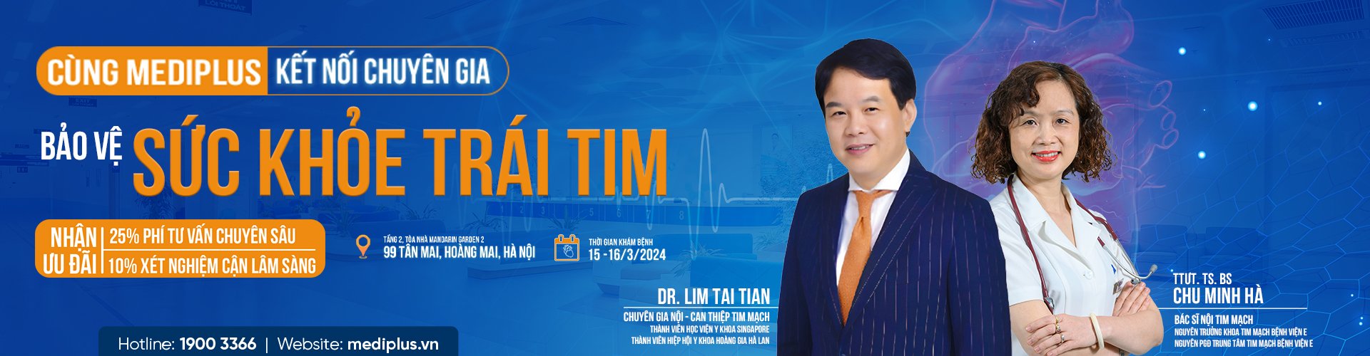 Sự kiện kết nối chuyên gia bảo về sức khỏe trái tim của Dr. Lim Tai Tian