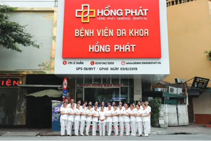 Bệnh viện đa khoa Hồng Phát thuộc đường Lê Duẩn, Quận Hai Bà Trưng, Hà Nội