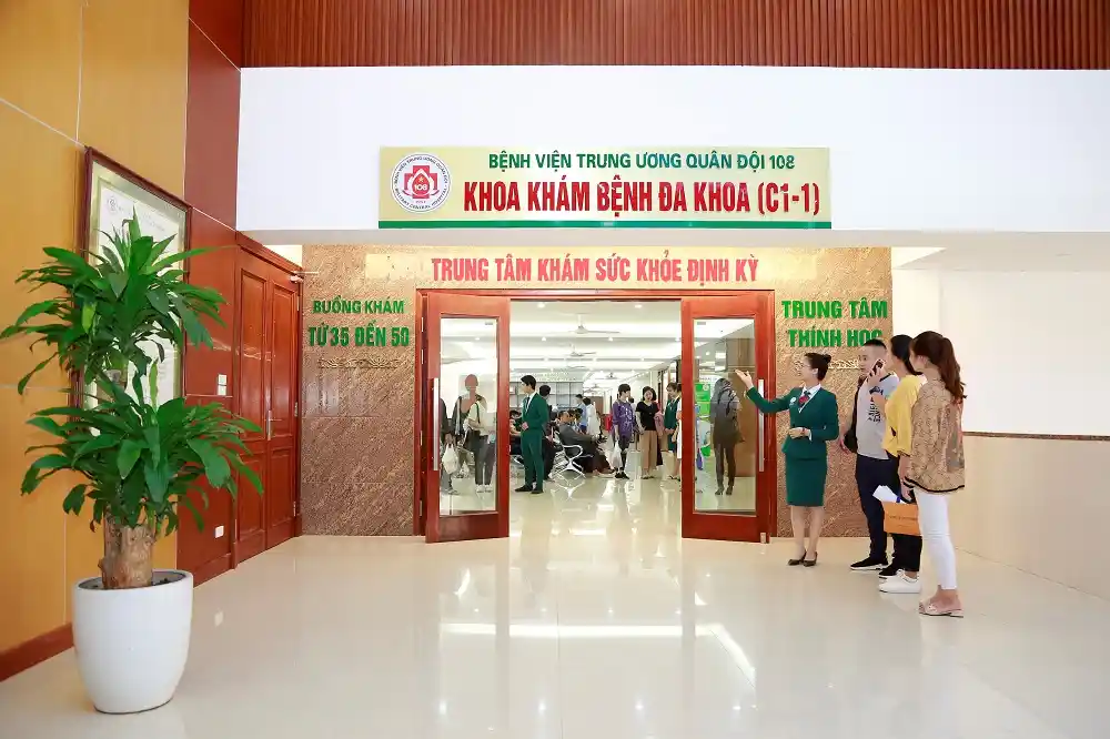 Bệnh viện Trung ương quân đội 108 - Địa chỉ xét nghiệm sùi mào gà