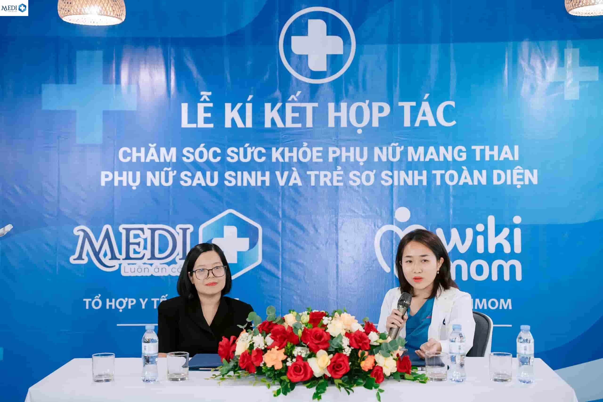 Hình ảnh tại sự kiện hợp tác của WikiMom và Mediplus