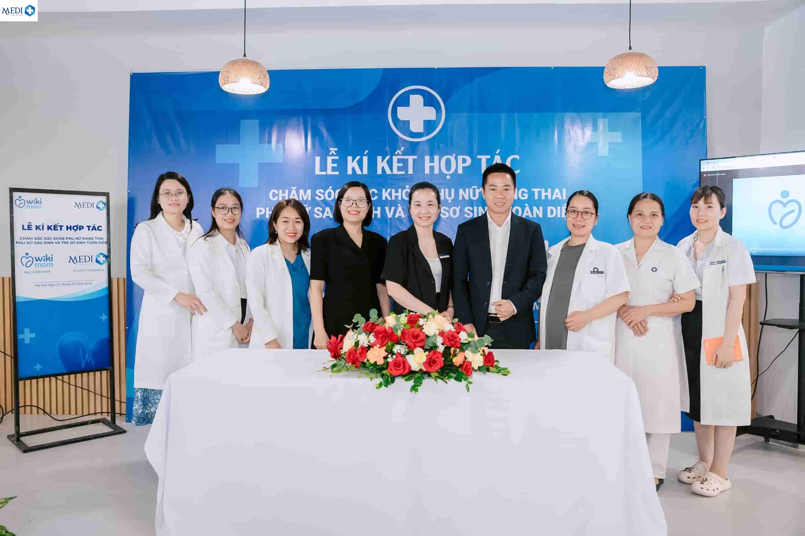 Hình ảnh tại sự kiện hợp tác của WikiMom và Mediplus