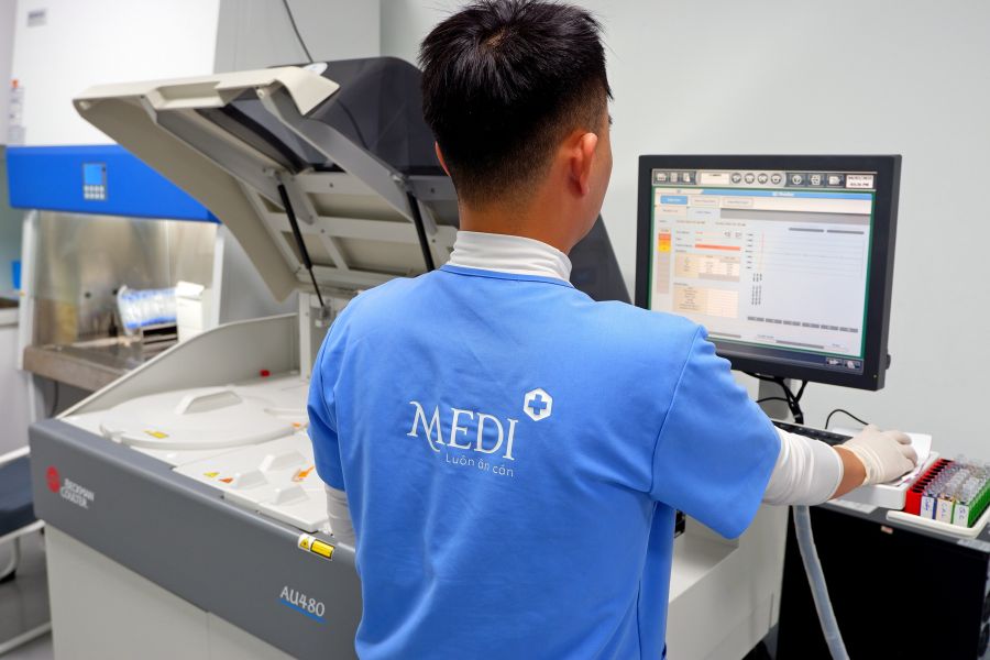Phòng khám Đa khoa Mediplus Nam Định với các trang máy móc thiết bị hiện đại