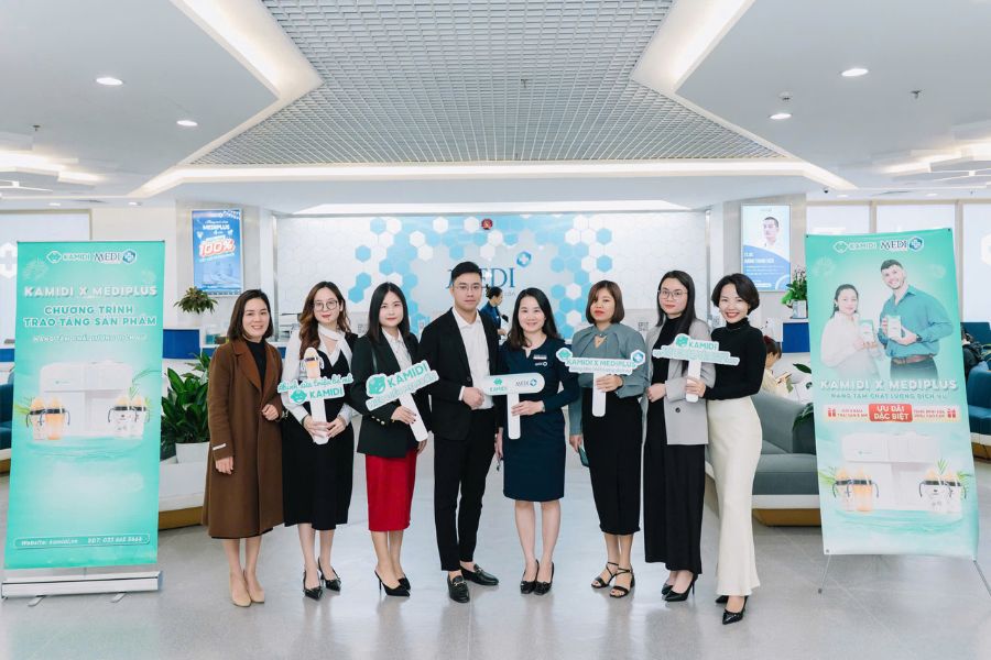Sự kết hợp giữa Mediplus và Kamidi vì sức khỏe mẹ & bé