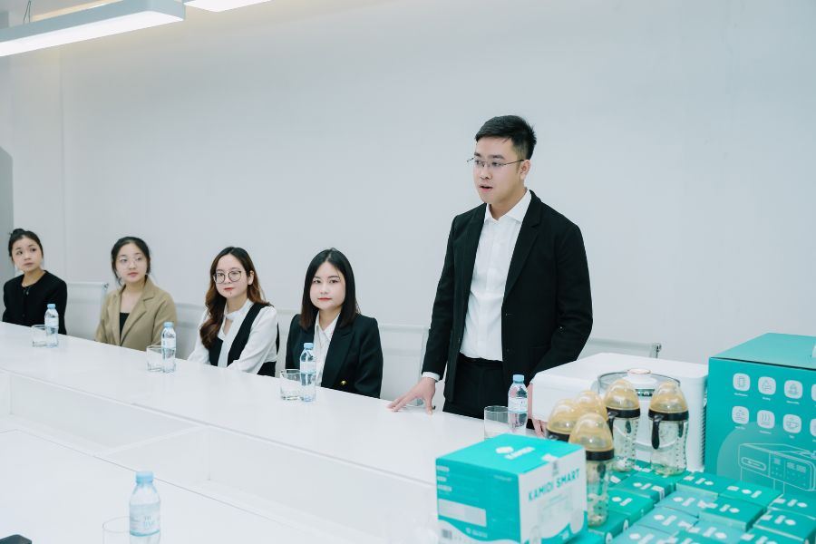 Đại diện nhãn hàng Kamidi, ông Nguyễn Mạnh Cường chia sẻ tại sự kiện