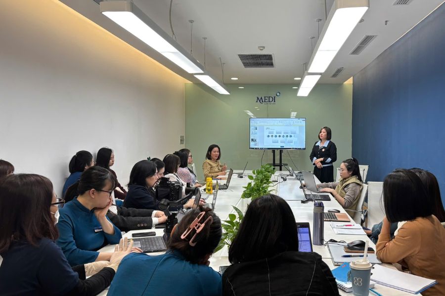 Thông qua chương trình đào tạo, Mediplus tiếp tục khẳng định cam kết mang đến dịch vụ y tế chuyên nghiệp – tận tâm – chất lượng cao