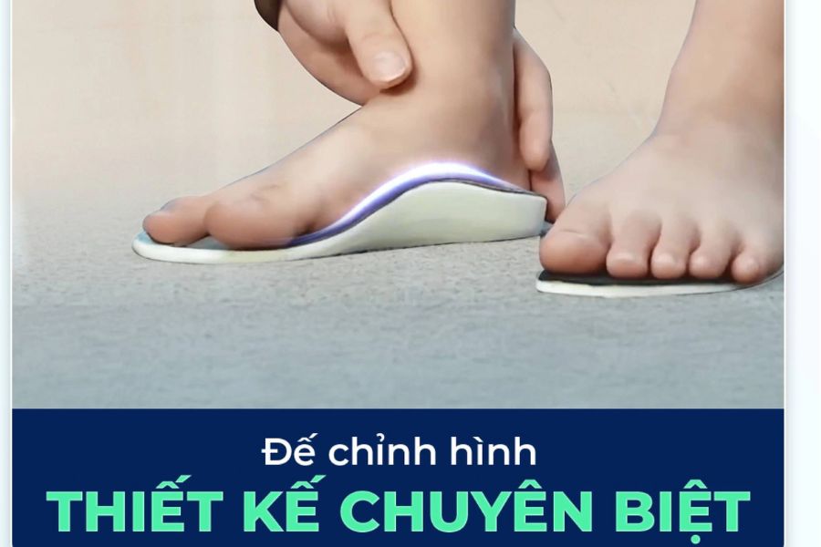 Đế chỉnh hình cần được thiết kế riêng cho từng người