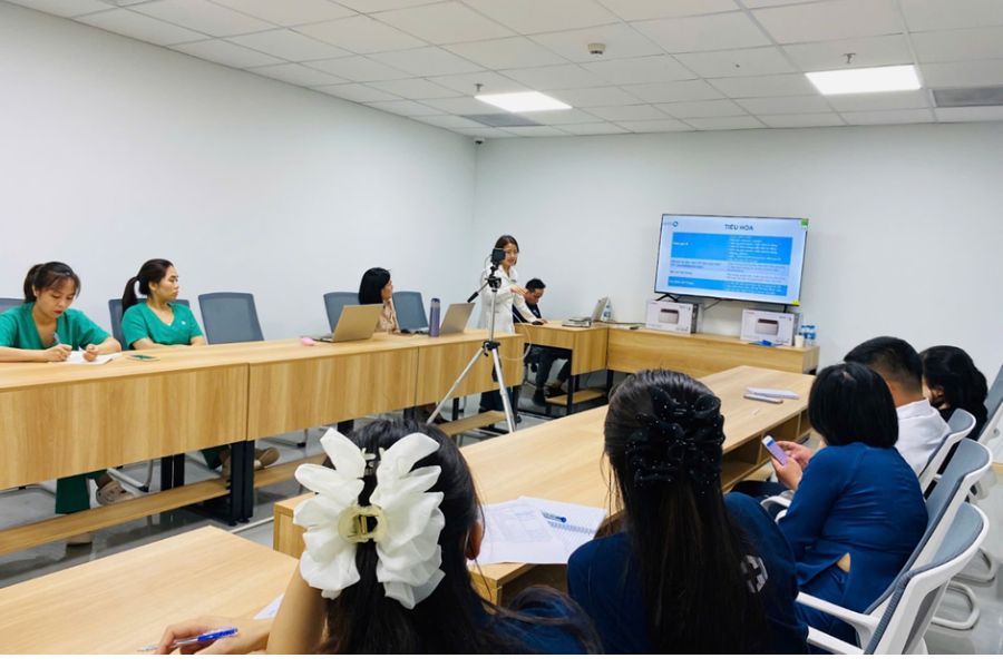 Mediplus Nam Định tổ chức buổi chia sẻ chuyên môn: “Ý nghĩa các chỉ số cận lâm sàng trong tư vấn khách hàng”