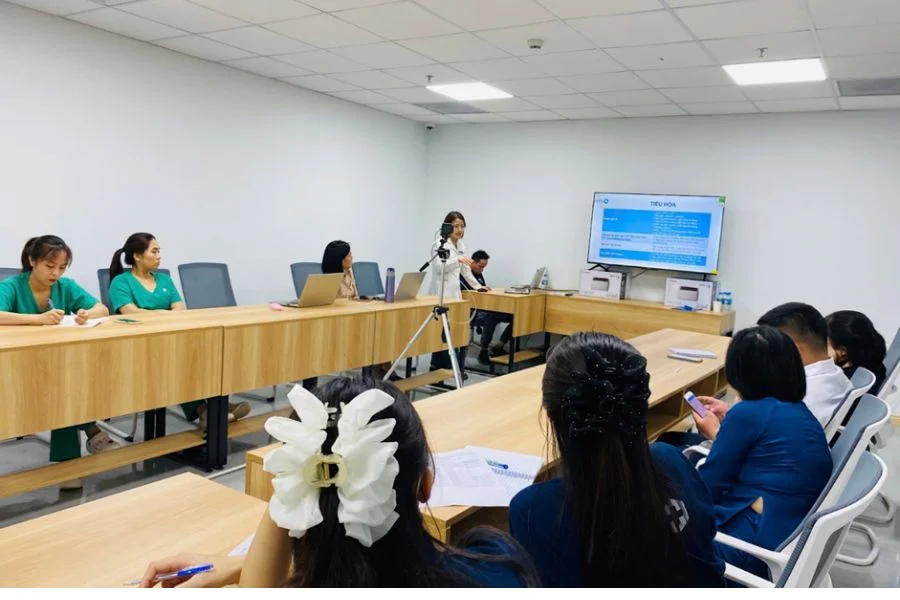 Mediplus Nam Định tổ chức buổi chia sẻ chuyên môn: “Ý nghĩa các chỉ số cận lâm sàng trong tư vấn khách hàng”