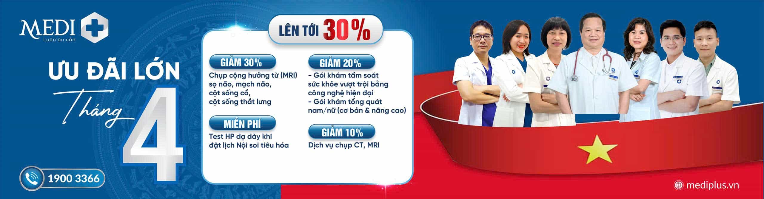 Ưu đãi Tháng 4 MEDIPLUS