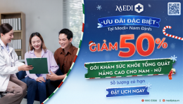GIẢM 50% GÓI KHÁM NÂNG CAO NAM/NỮ TẠI MEDIPLUS NAM ĐỊNH
