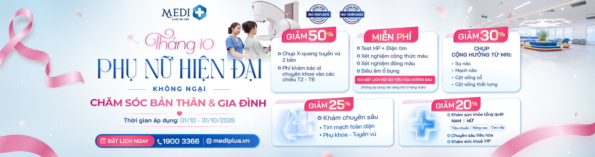 Chương trình khuyến mãi tháng 10
